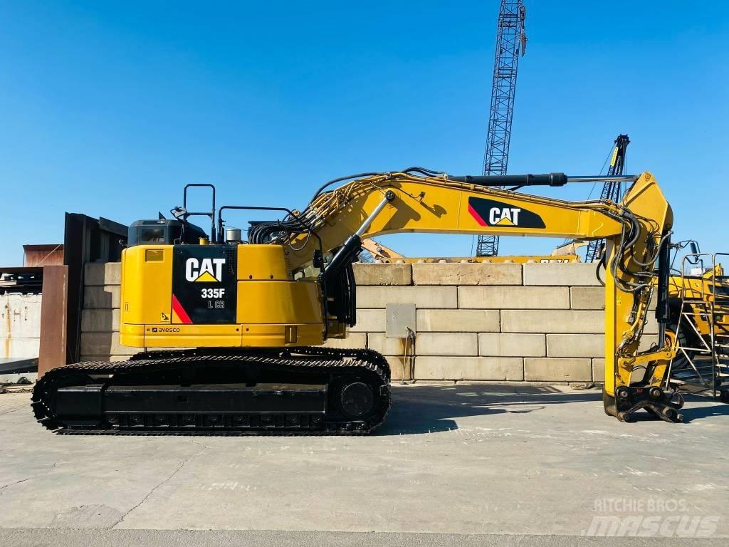 CAT 335 F L CR حفارات زحافة