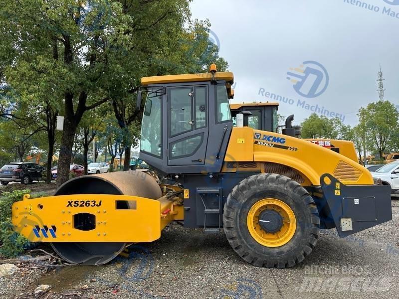 XCMG XS263J مداحل أحادية الأسطوانة