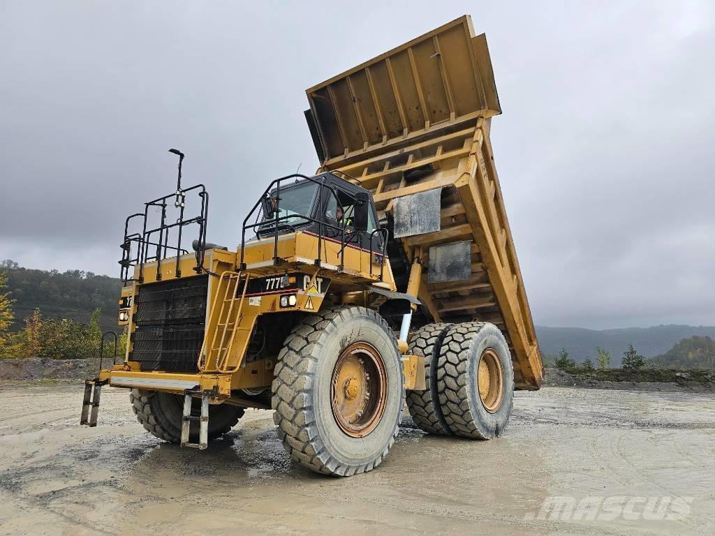 CAT 777 D شاحنات المخلفات الصلبة