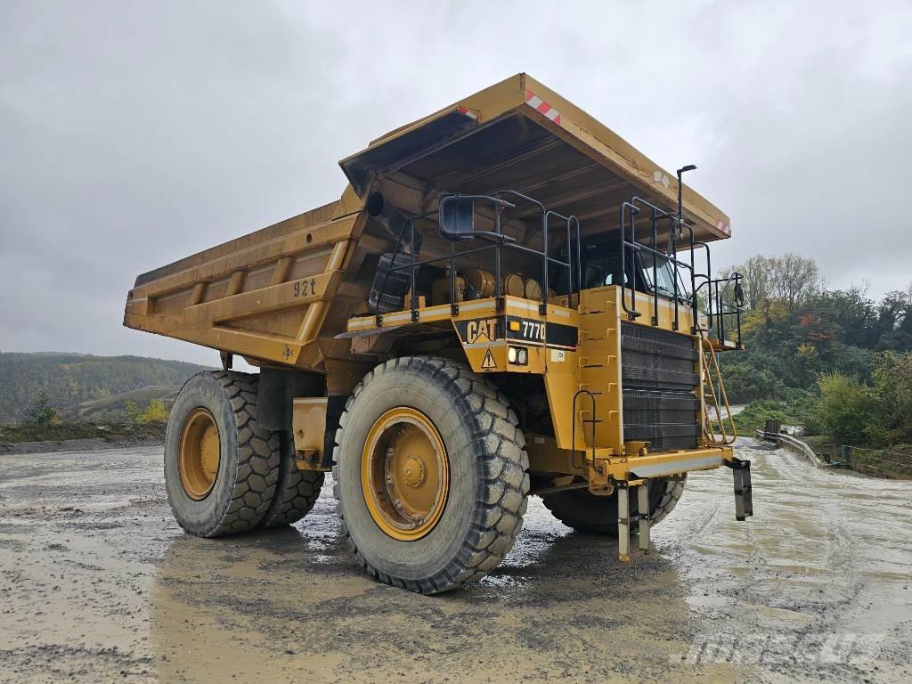 CAT 777 D شاحنات المخلفات الصلبة