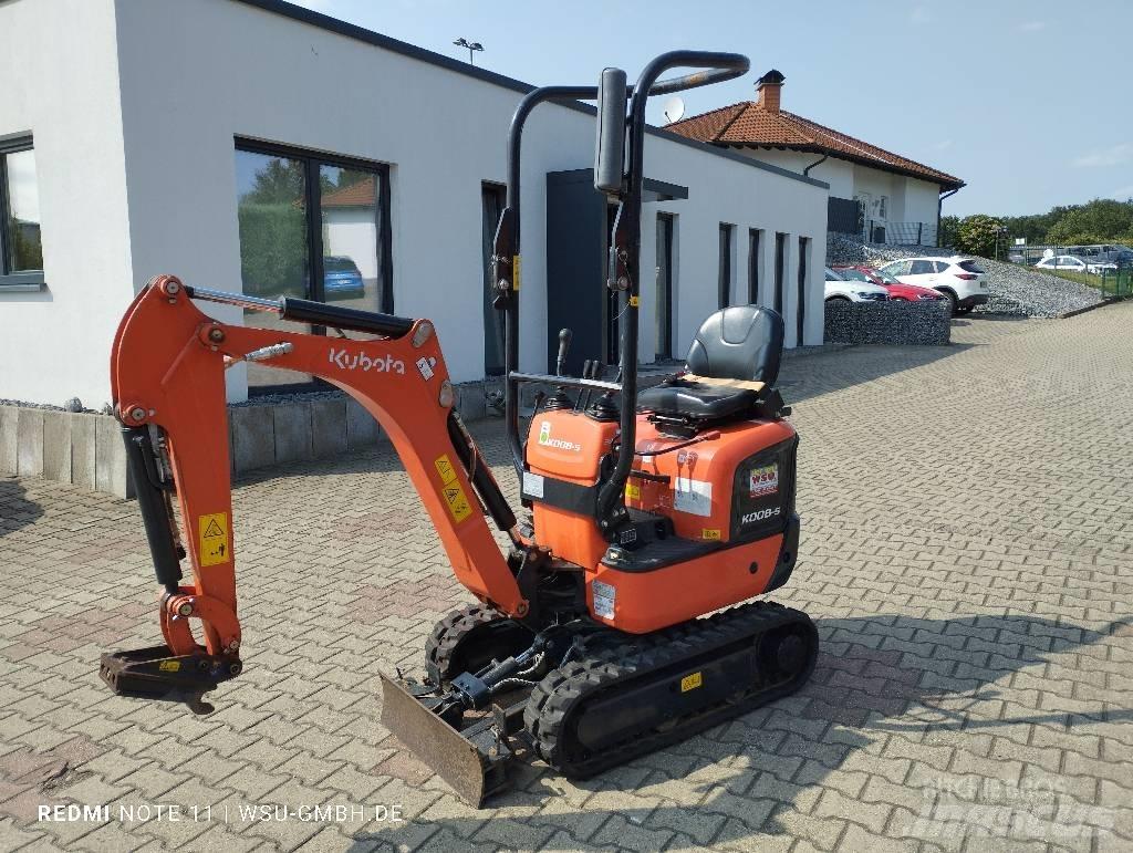 Kubota K008-5 حفارات صغيرة أقل من 7 طن (حفارات صغيرة)
