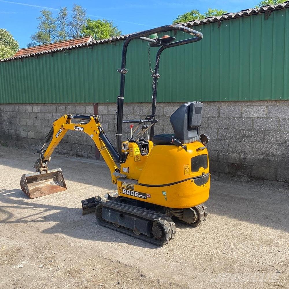 JCB 8008 حفارات صغيرة أقل من 7 طن (حفارات صغيرة)