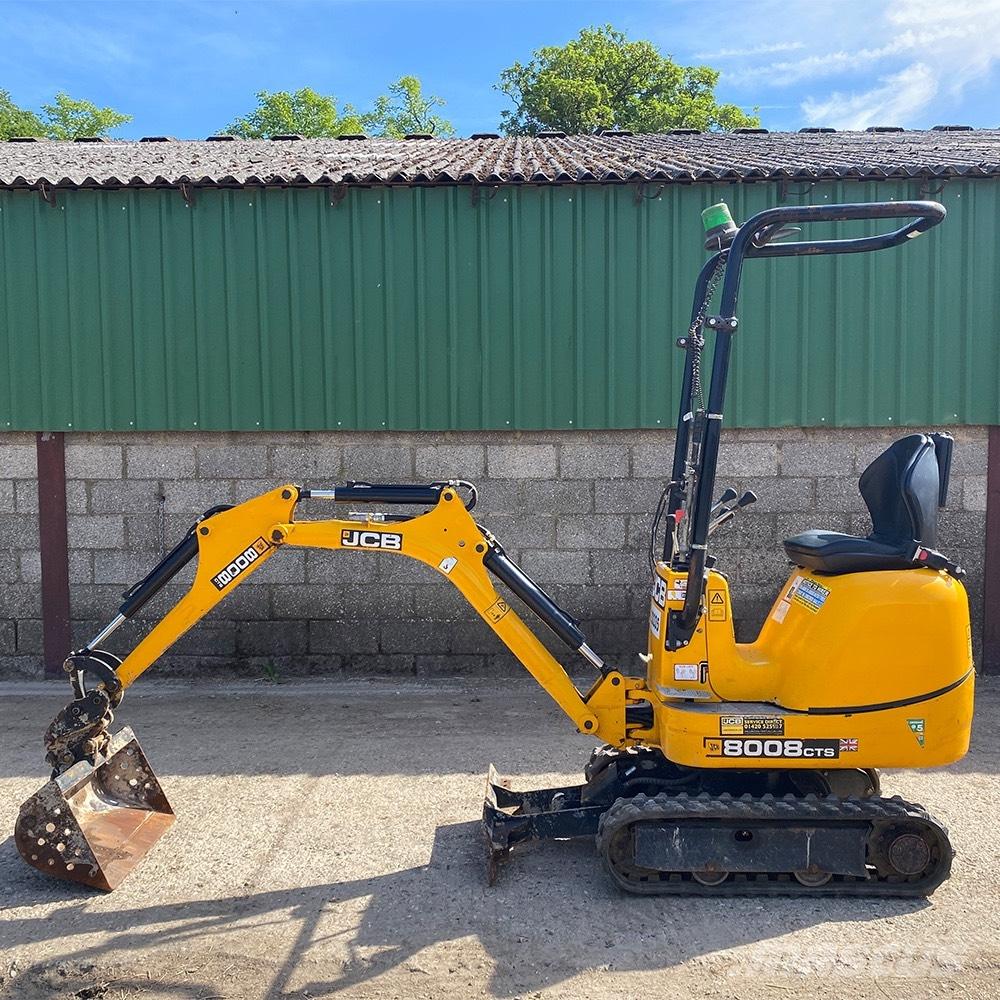 JCB 8008 حفارات صغيرة أقل من 7 طن (حفارات صغيرة)