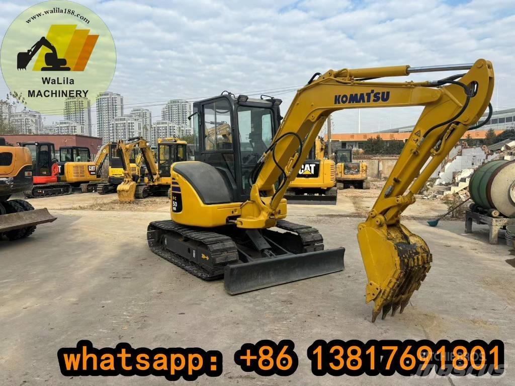Komatsu PC 50 MR حفارات صغيرة أقل من 7 طن (حفارات صغيرة)