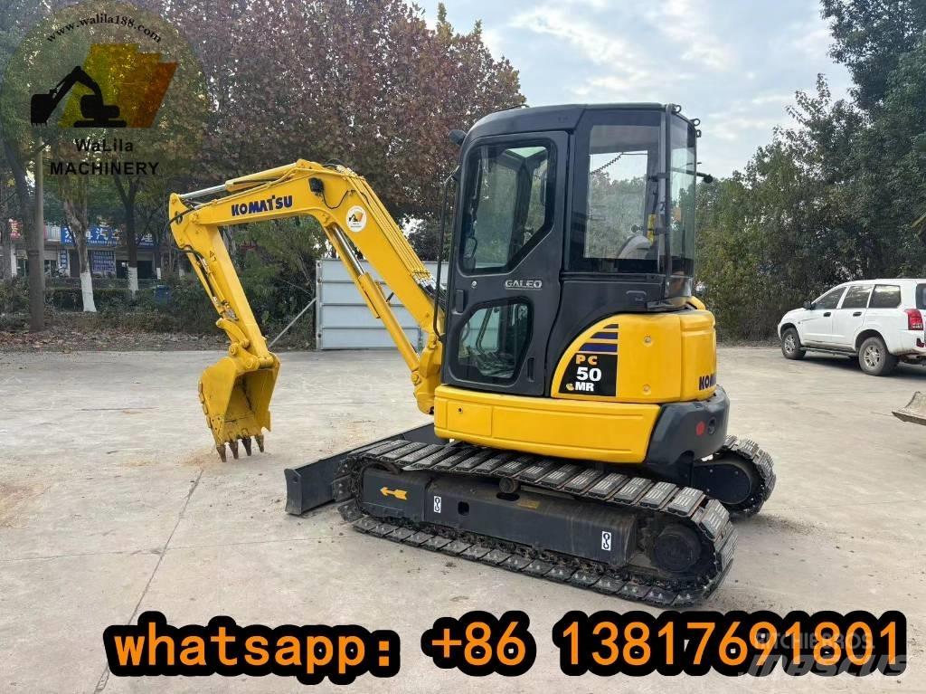 Komatsu PC 50 MR حفارات صغيرة أقل من 7 طن (حفارات صغيرة)