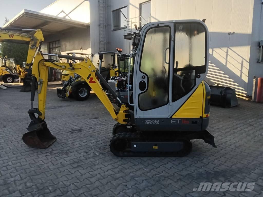 Wacker Neuson ET16 حفارات زحافة