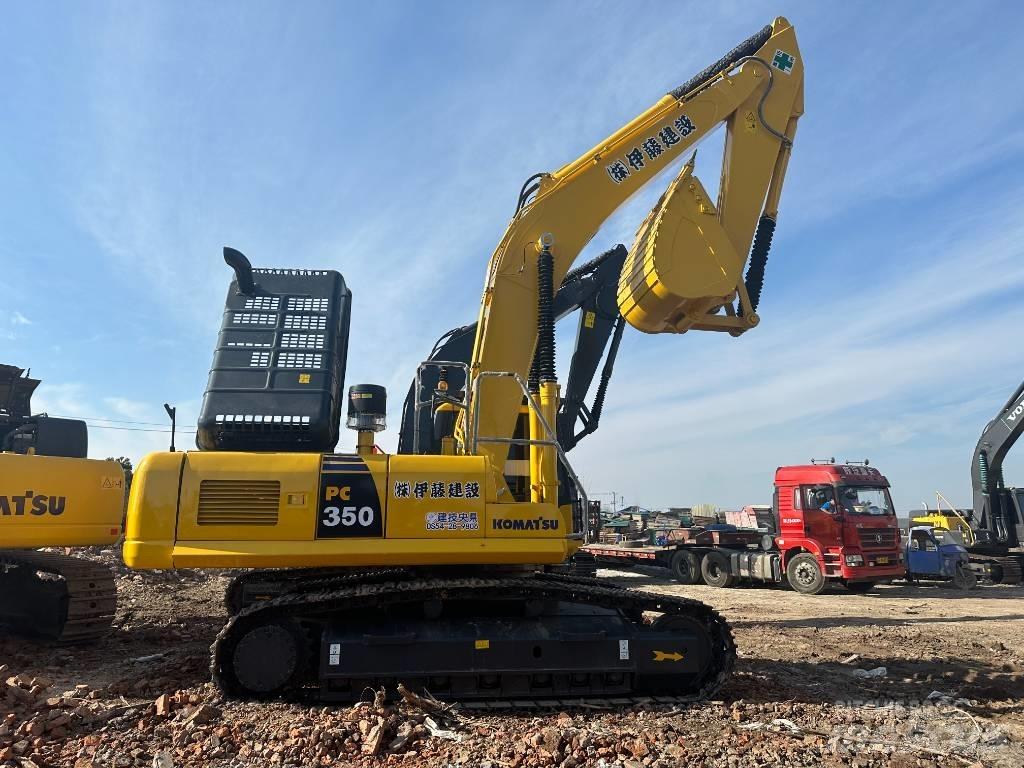 Komatsu PC 350-7 حفارات زحافة