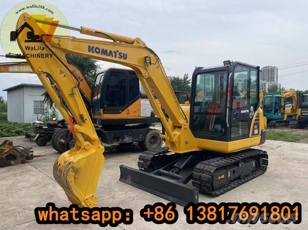 Komatsu PC 56-7 حفارات صغيرة أقل من 7 طن (حفارات صغيرة)