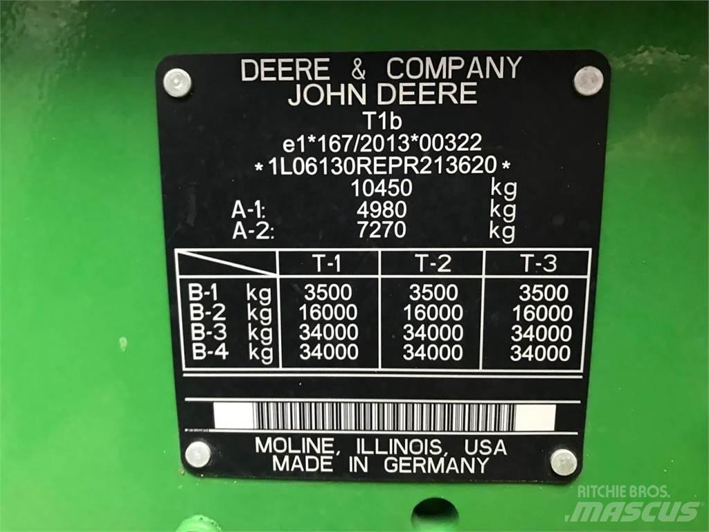 John Deere 6R 130 الجرارات