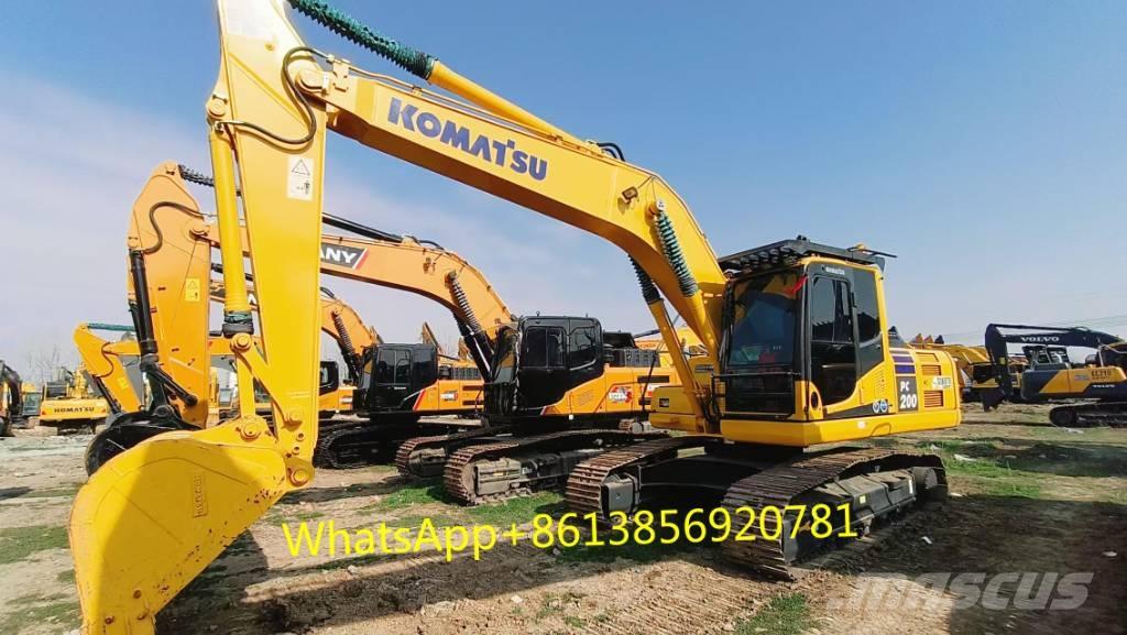 Komatsu PC 200-8 حفارات زحافة