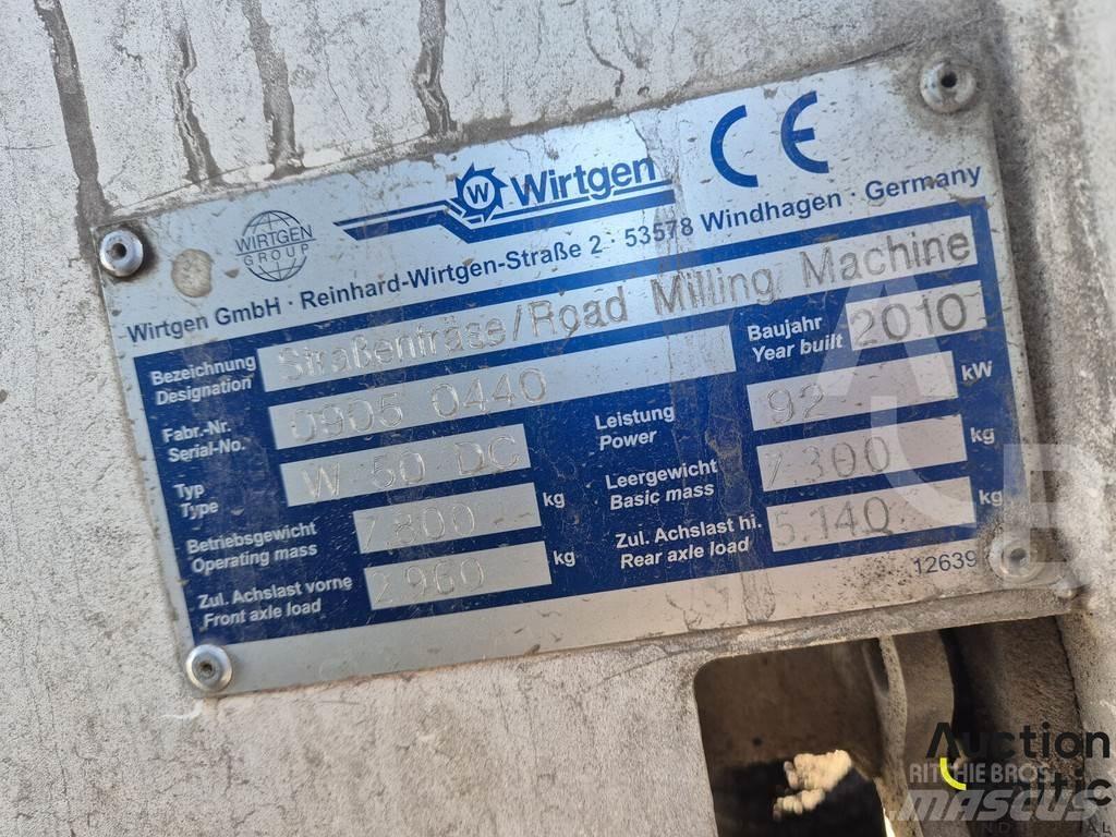 Wirtgen W50DC ماكينات الكشط البارد للأسفلت
