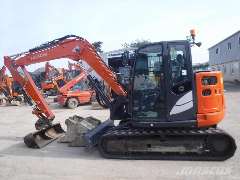 Hitachi ZX 85 US B-6 حفارات وسط 7 طن - 12 طن