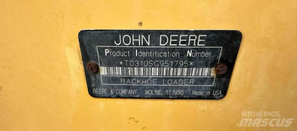 JOHN DEERE 310 G لوادر ذات جرافات عكسية