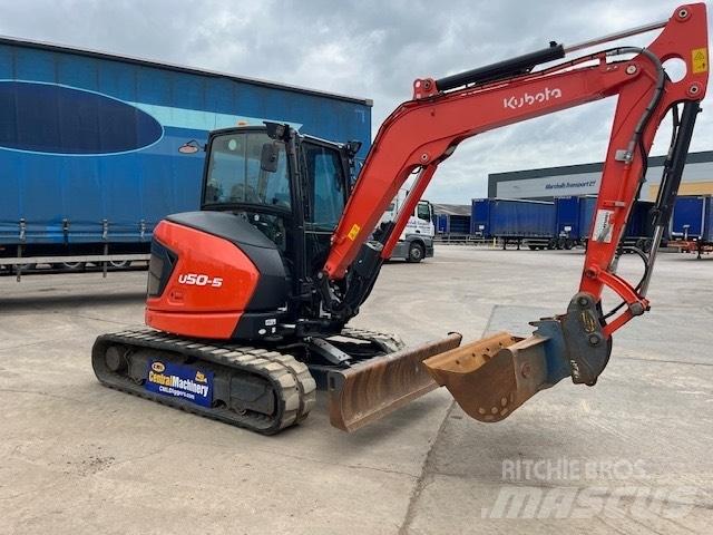 Kubota U50-5 حفارات صغيرة أقل من 7 طن (حفارات صغيرة)