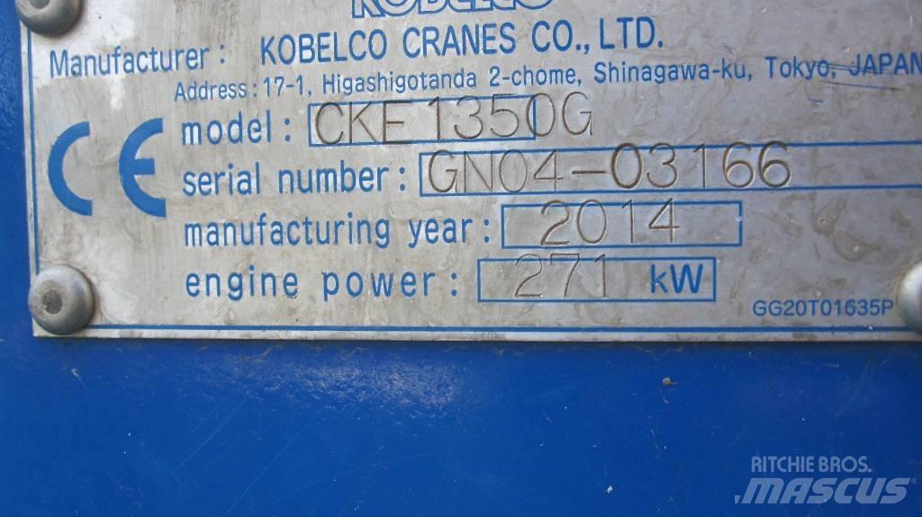 Kobelco CKE1350G رافعات مجنزرة