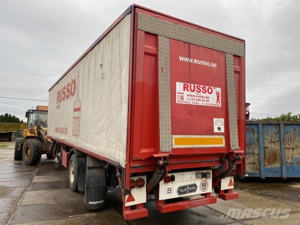 Van Hool W4757145090 نصف مقطورات ذات هيكل صندوقي