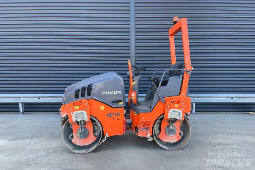 Hamm HD 10 VV مداحل ثنائية الاسطوانة