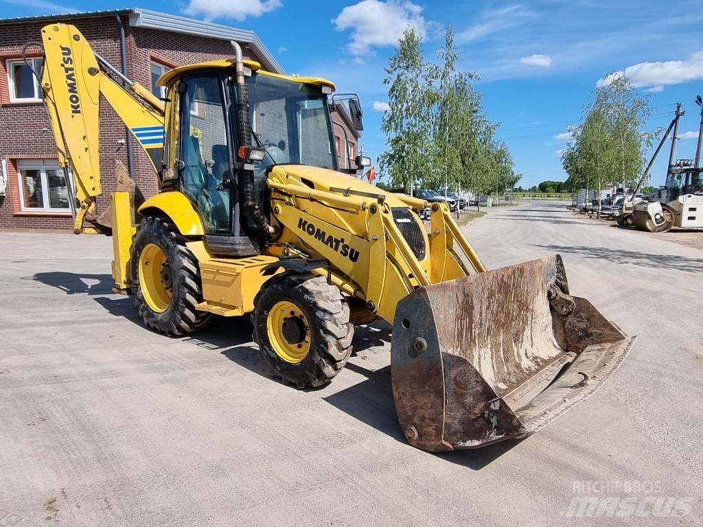 Komatsu WB 93 S-5EO لوادر ذات جرافات عكسية