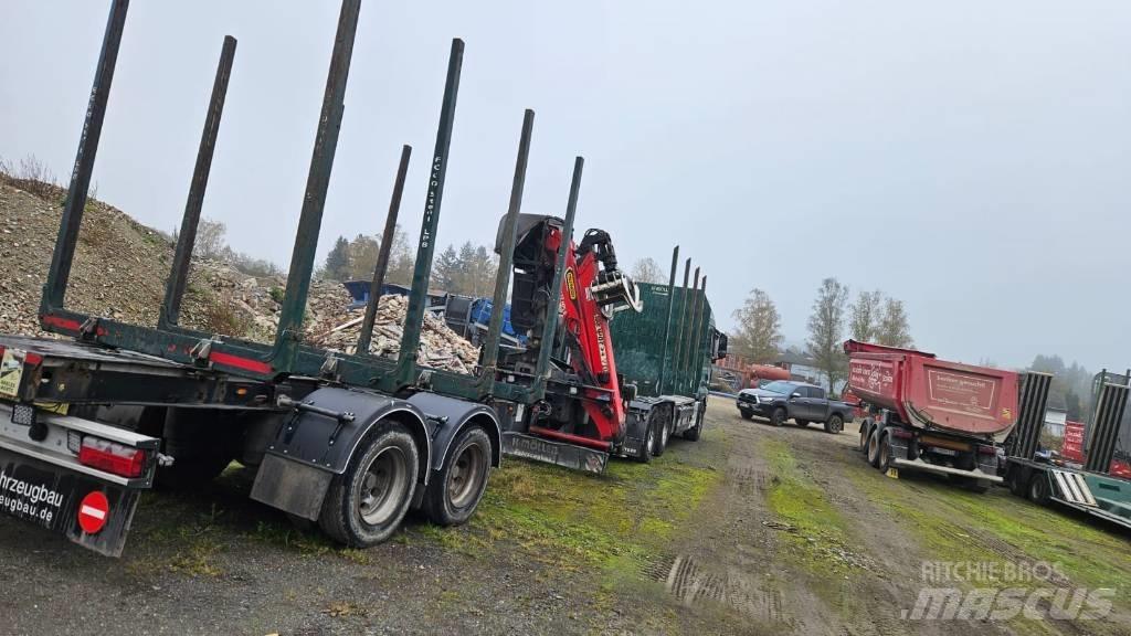 MAN TGX 26.580 شاحنات أشجار