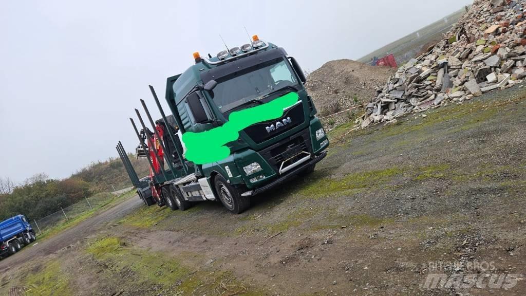 MAN TGX 26.580 شاحنات أشجار