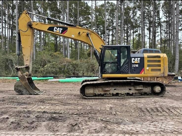 CAT 329 EL حفارات زحافة