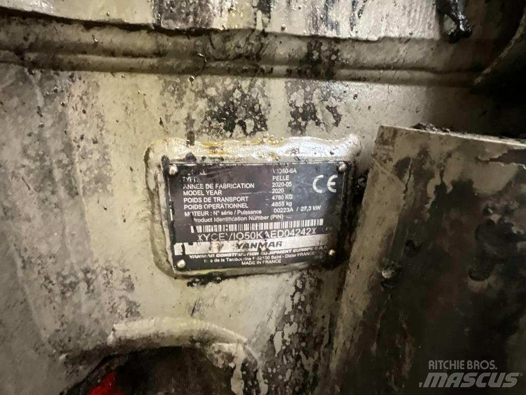 Yanmar Vio 50-6A حفارات صغيرة أقل من 7 طن (حفارات صغيرة)