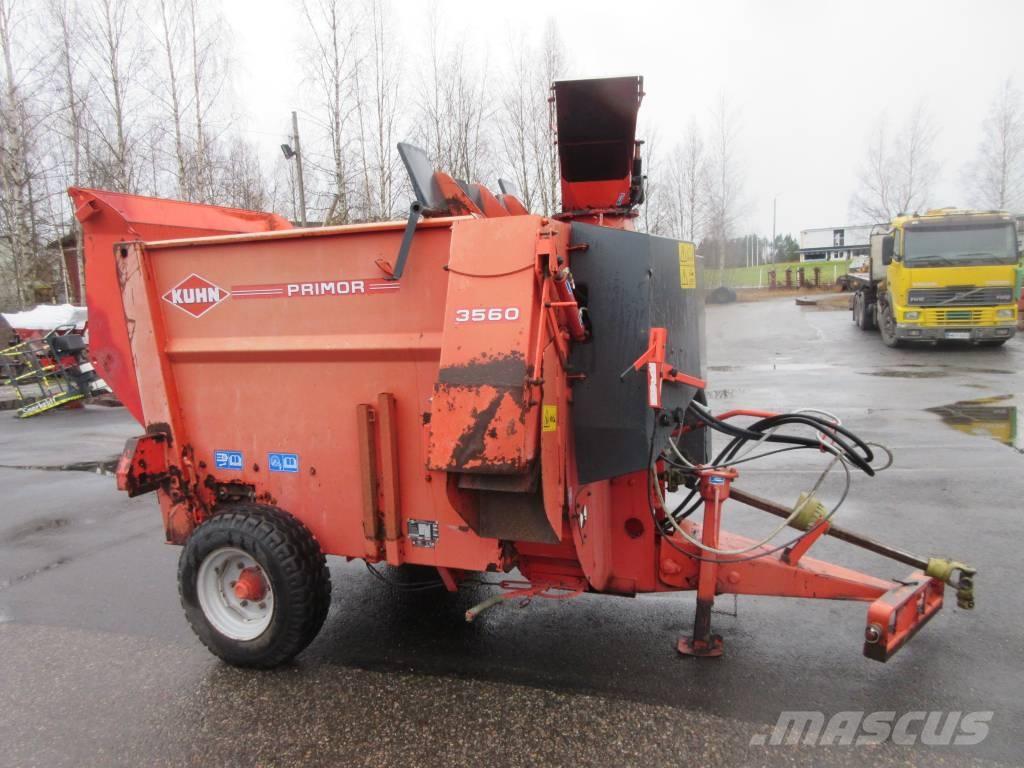 Kuhn Primor 3560 آلات تمزيق الحزم وتقطيعها ونشرها