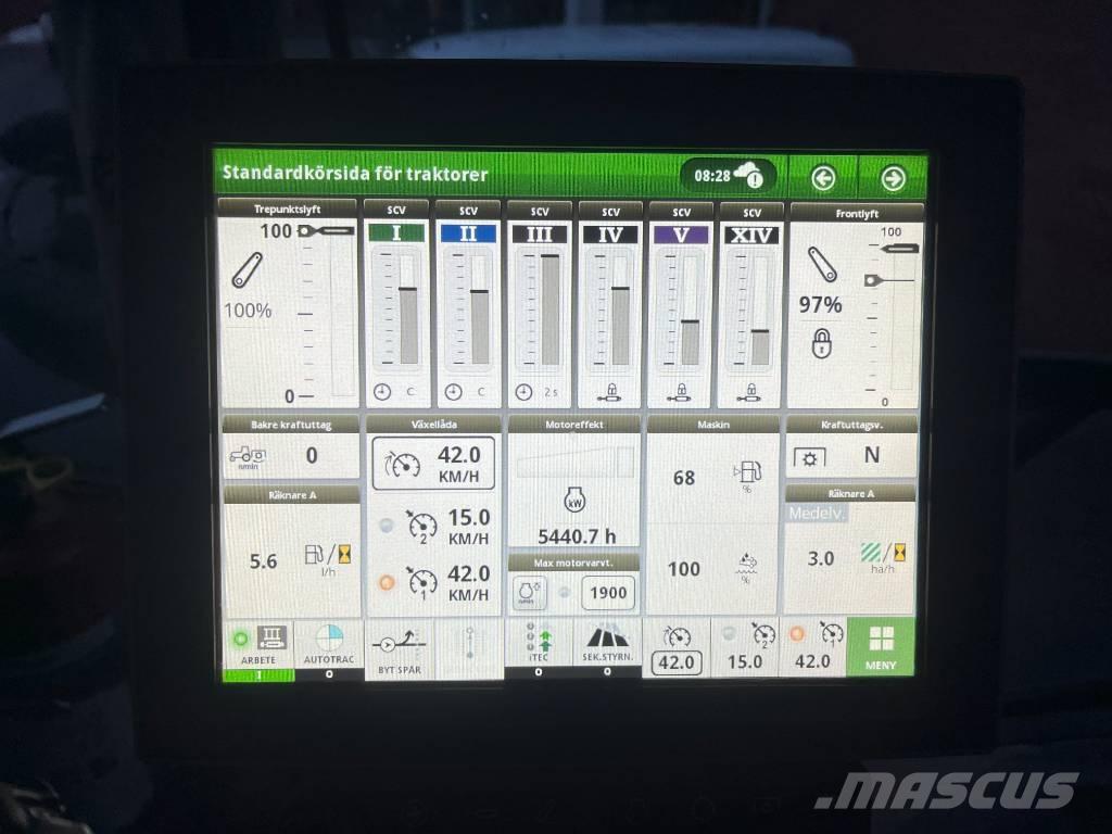 John Deere 6250 R الجرارات