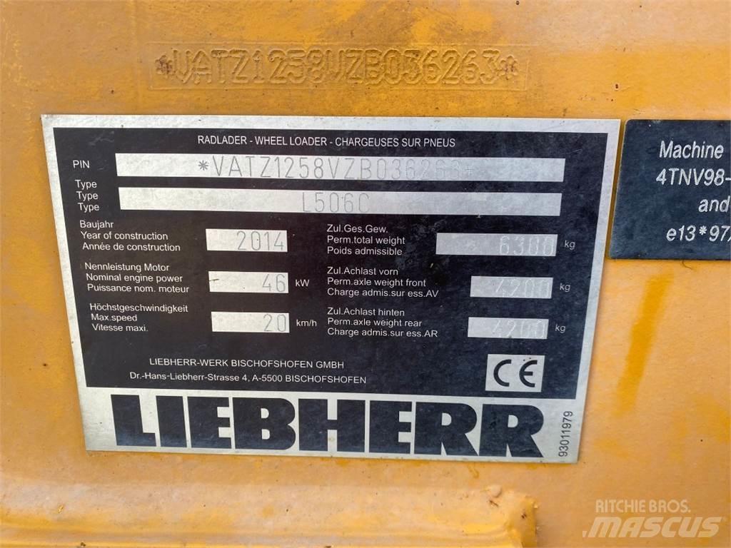 Liebherr L 506 C لوادر بعجل