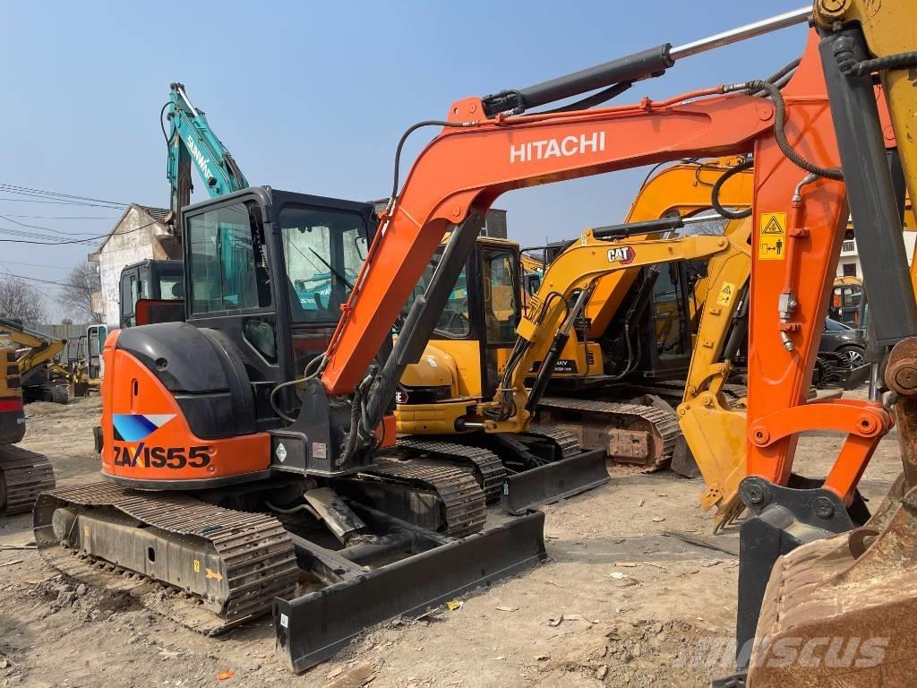 Hitachi ZX 55 حفارات صغيرة أقل من 7 طن (حفارات صغيرة)