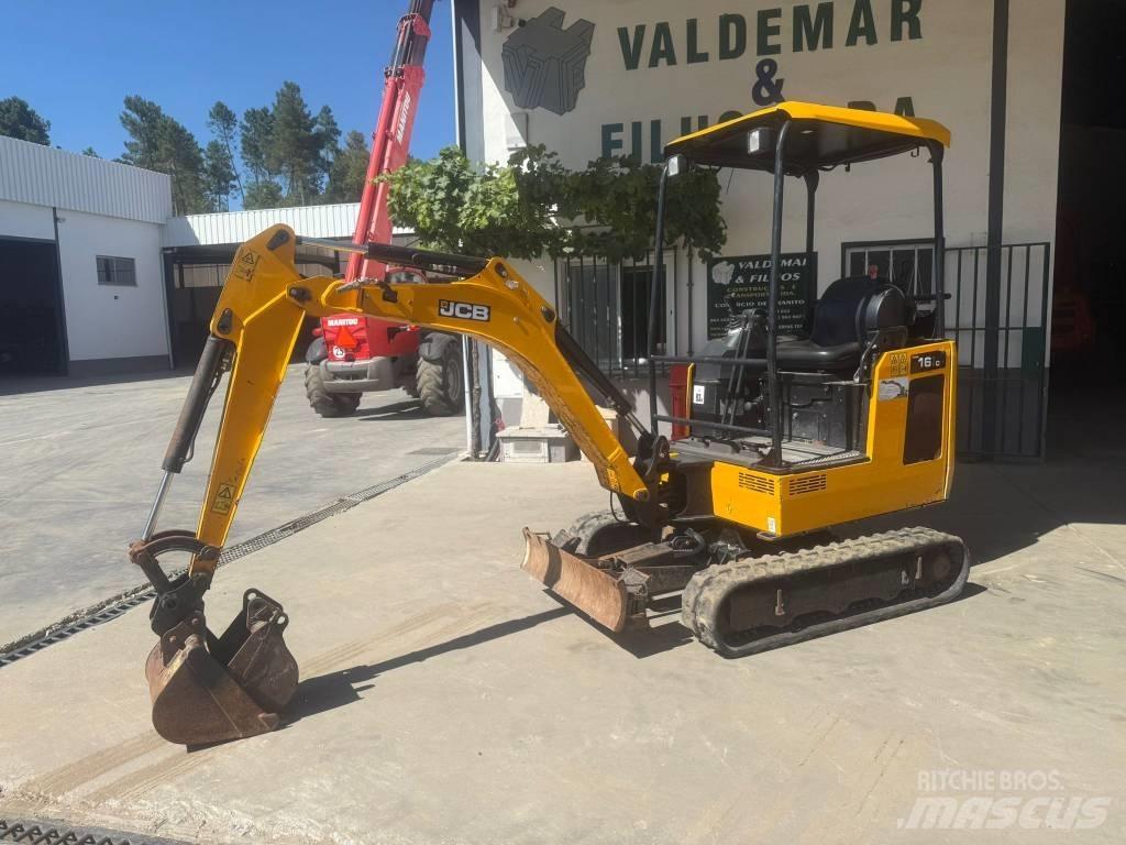 JCB 16 C-1, 1700Kg حفارات صغيرة أقل من 7 طن (حفارات صغيرة)
