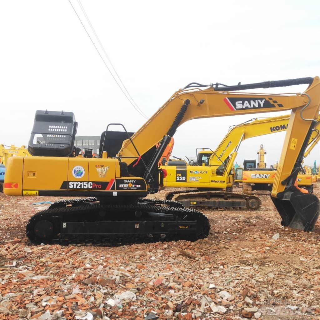 Sany SY 215 C حفارات زحافة