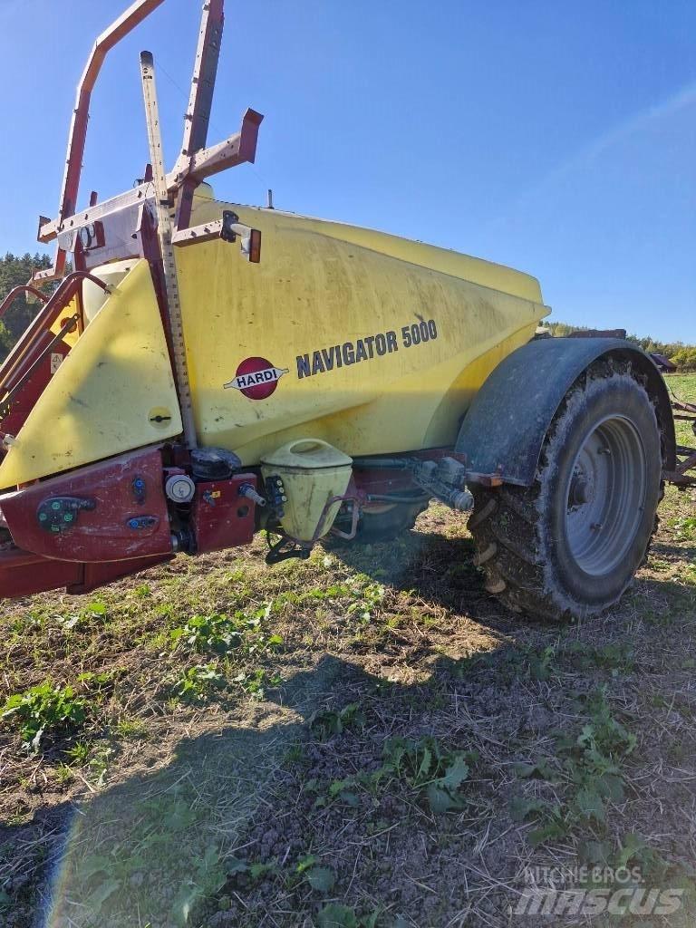 Hardi Navegator 5000 الرشاشات