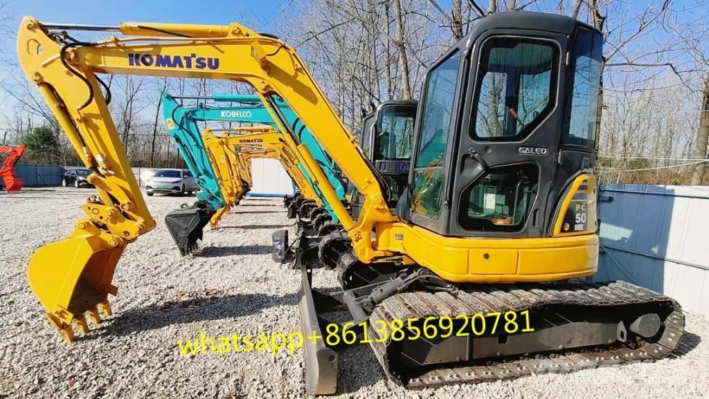 Komatsu PC 50 MR حفارات صغيرة أقل من 7 طن (حفارات صغيرة)