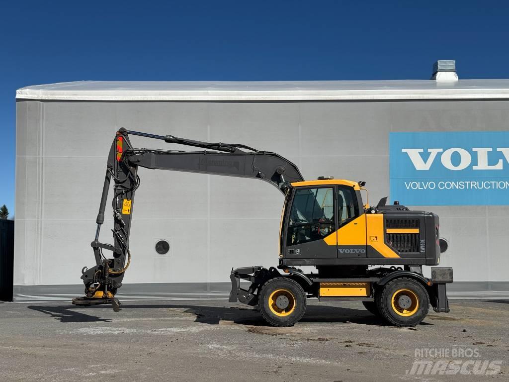 Volvo EW 160 E حفارات بعجل