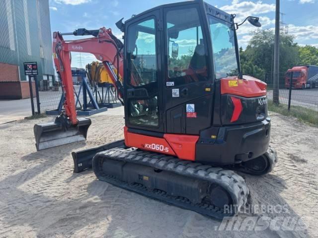 Kubota KX 060-5 حفارات صغيرة أقل من 7 طن (حفارات صغيرة)