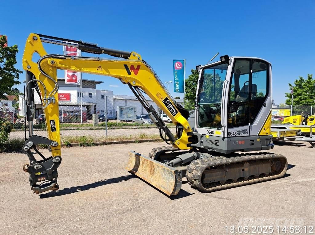 Wacker Neuson ET58 حفارات زحافة