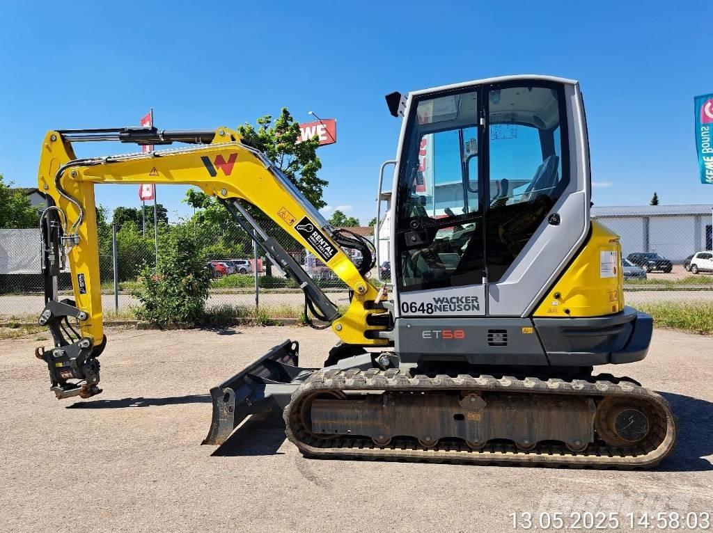 Wacker Neuson ET58 حفارات زحافة