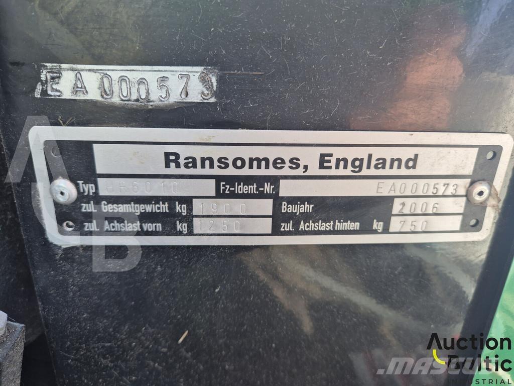 Ransomes HR6010 ركوب الحشائش