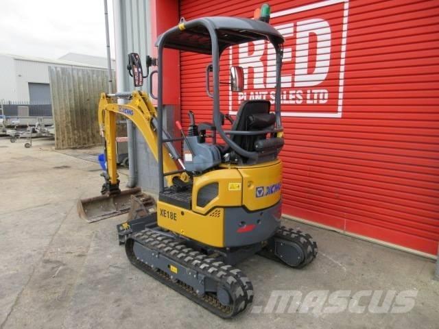XCMG XE 18 E حفارات صغيرة أقل من 7 طن (حفارات صغيرة)