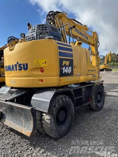 Komatsu PW148-11 حفارات بعجل