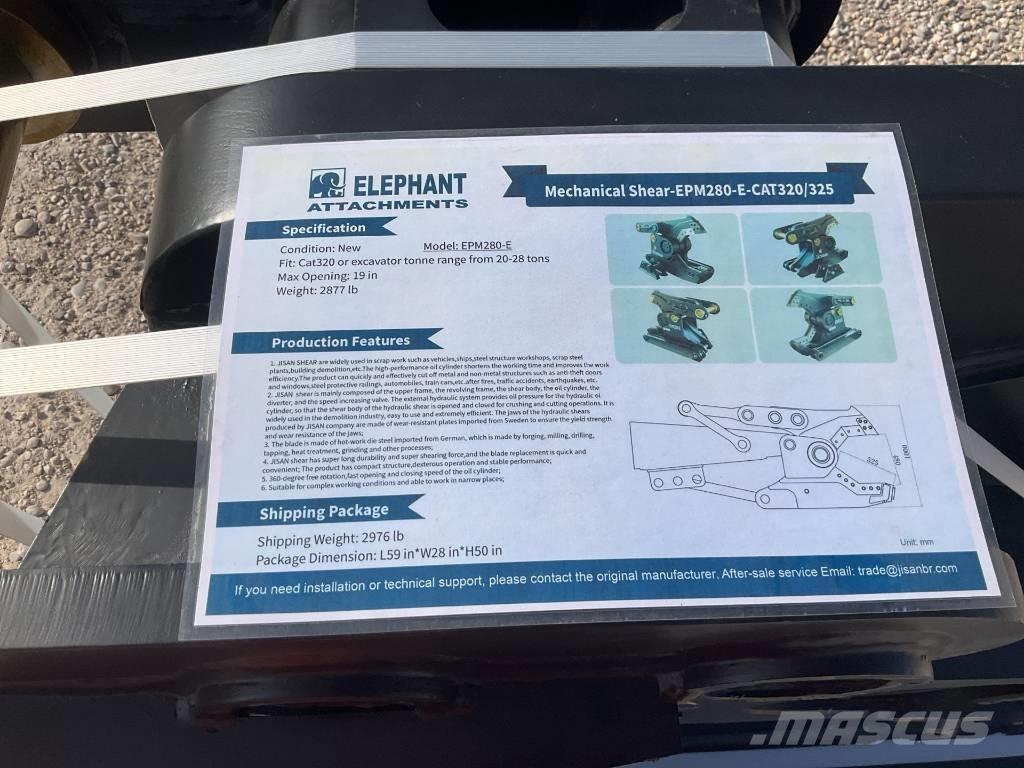  Elephant EPM280 قطاعات