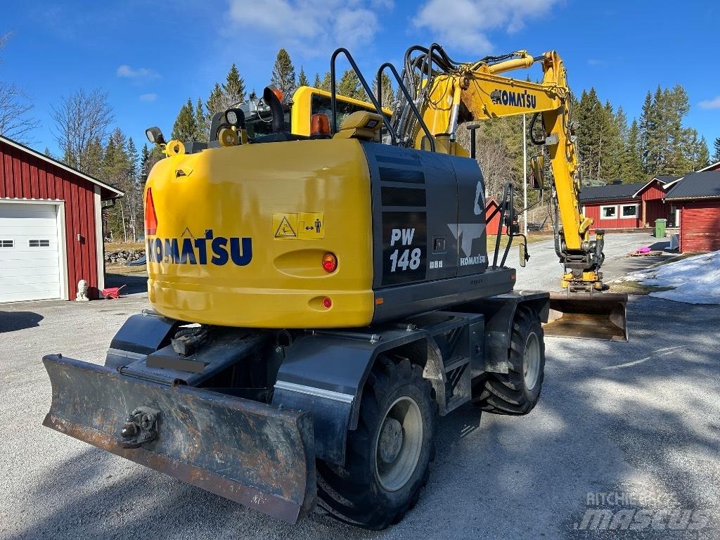 Komatsu PW 148-10 حفارات بعجل