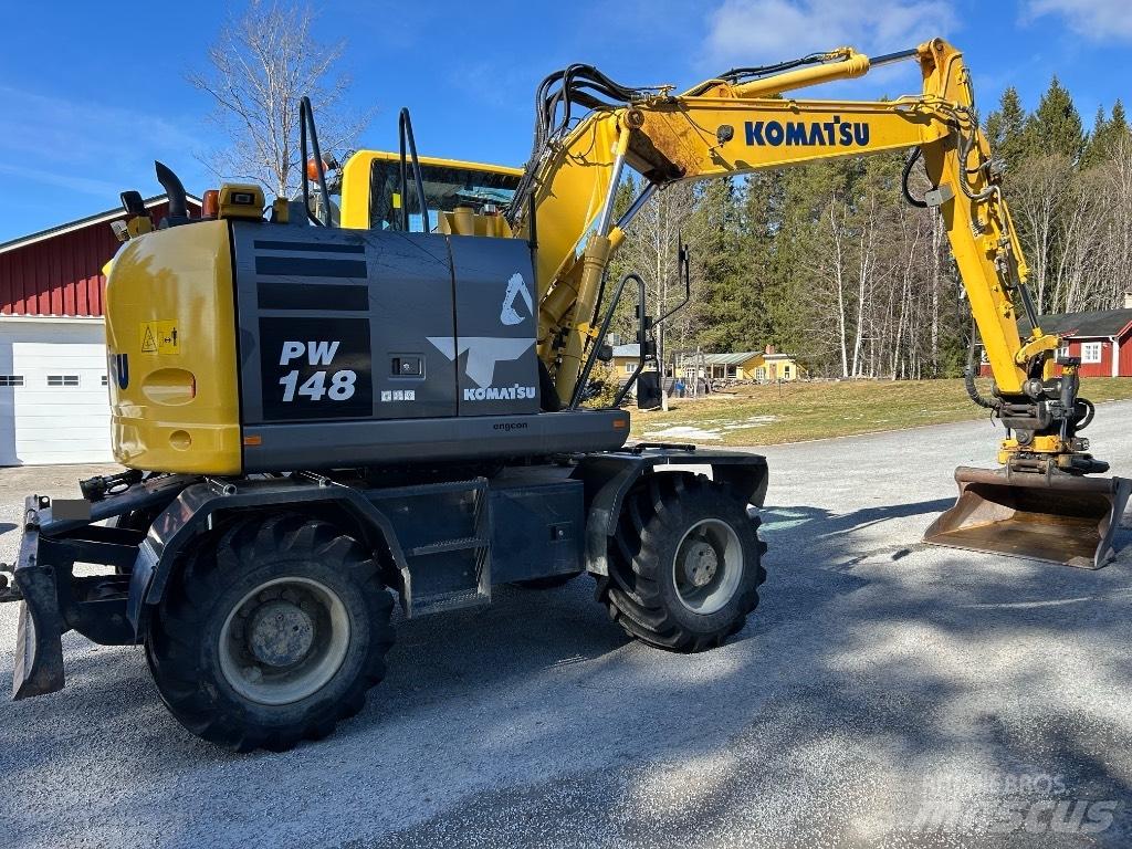 Komatsu PW 148-10 حفارات بعجل