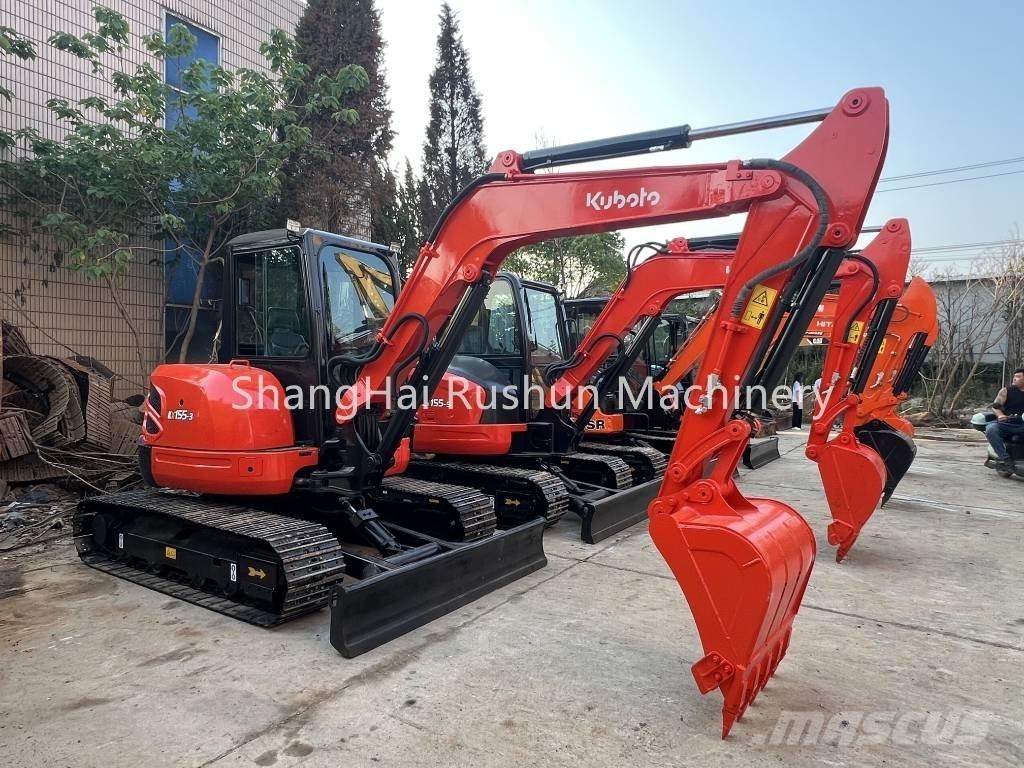 Kubota 155-5 حفارات صغيرة أقل من 7 طن (حفارات صغيرة)