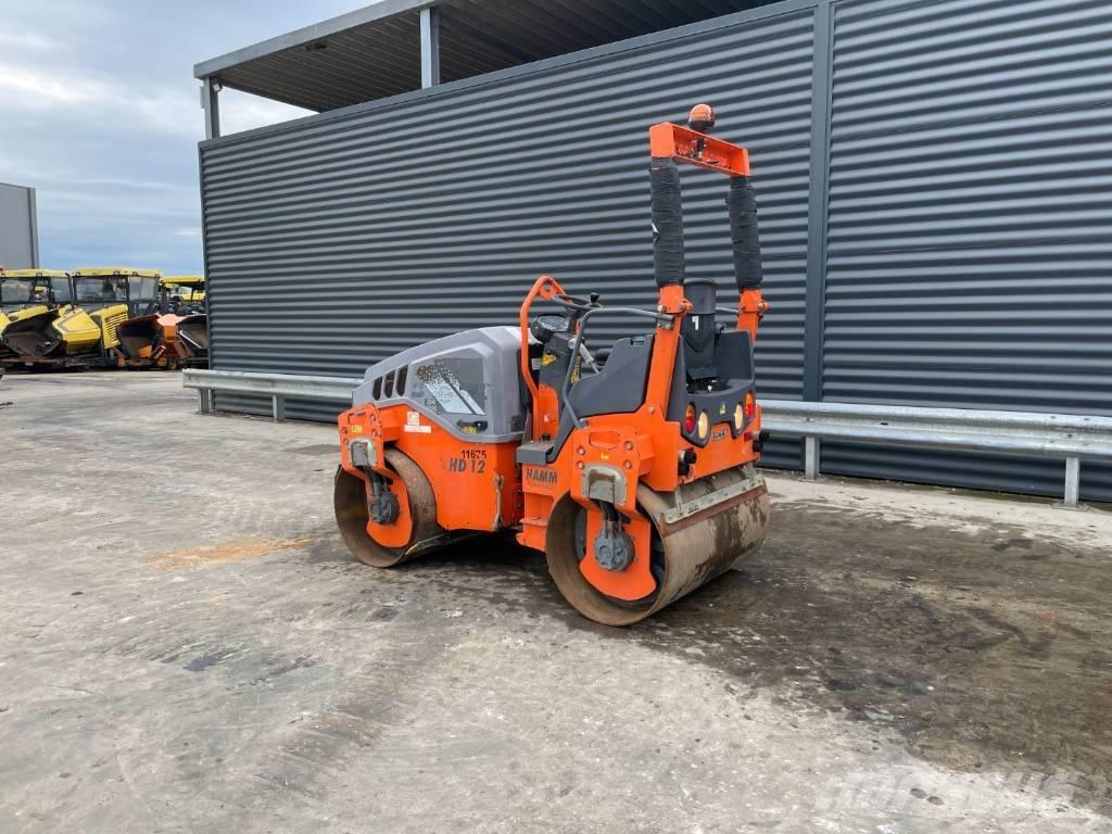 Hamm HD 12 VV مداحل ثنائية الاسطوانة