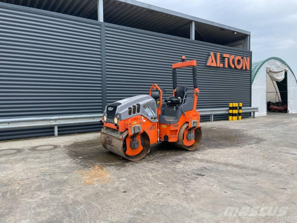 Hamm HD 12 VV مداحل ثنائية الاسطوانة