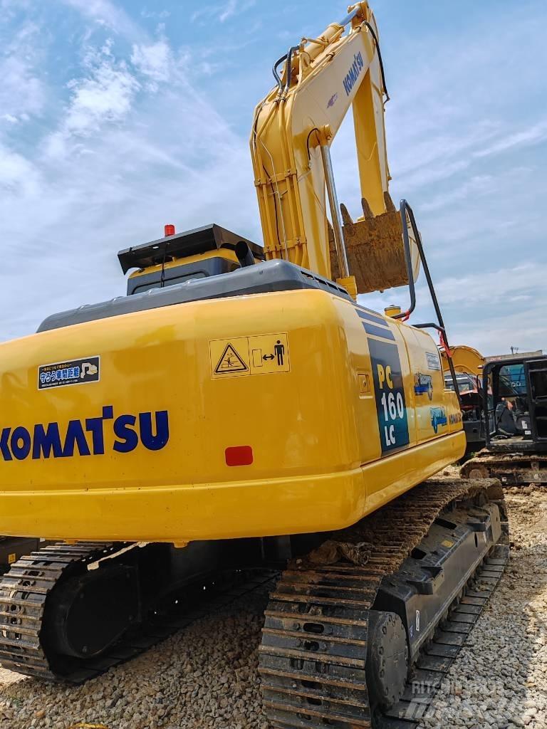 Komatsu PC 160 حفارات وسط 7 طن - 12 طن