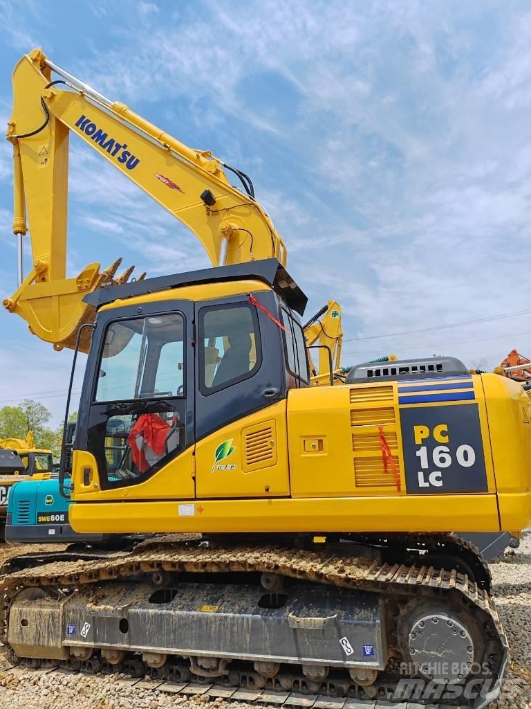 Komatsu PC 160 حفارات وسط 7 طن - 12 طن