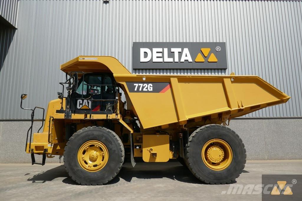 CAT 772G شاحنات المخلفات الصلبة